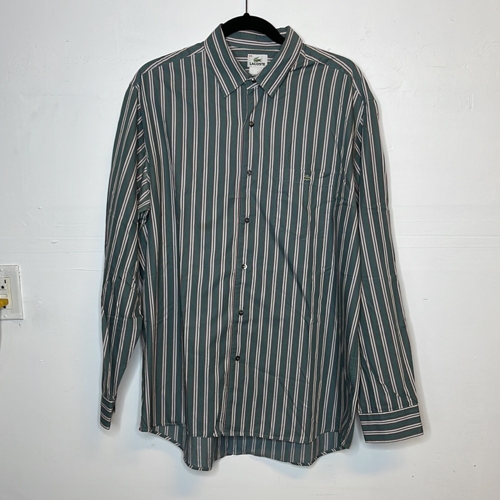 Lacoste Long Sleeve Button Down Shirt
